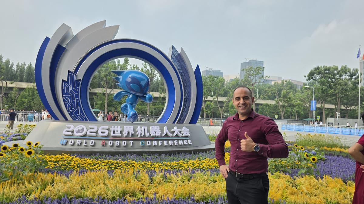 Founder at World Robot Conference 2026, Beijing